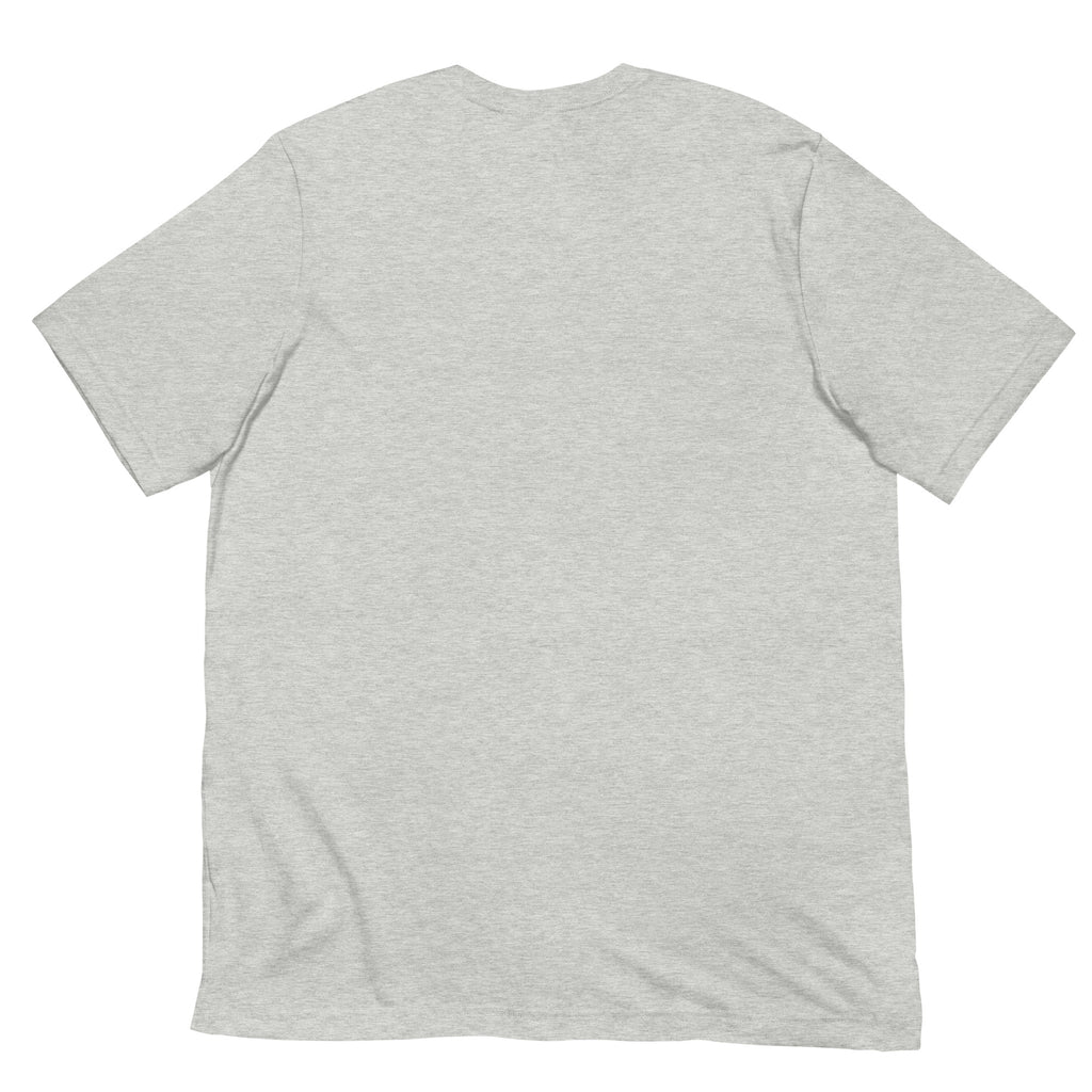 Athletic heather Dads in the Game Signature T-shirt, back view